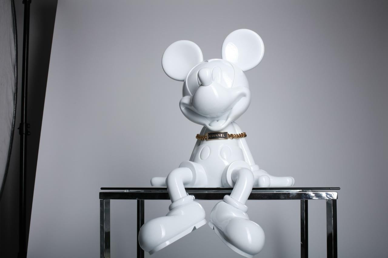 Mickey bianco solo alla Galleria D´arte